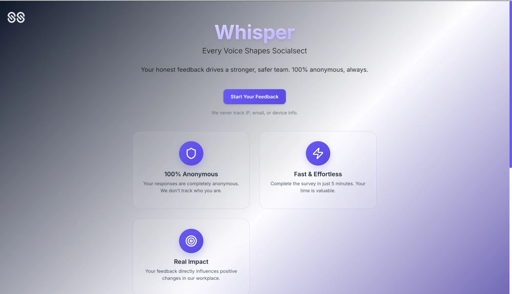 Whisper screenshot